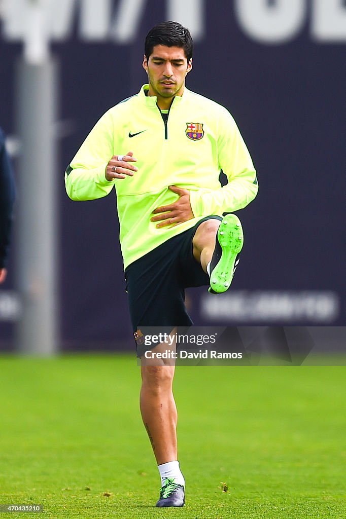 Barcelona Training Session and Press Conference
