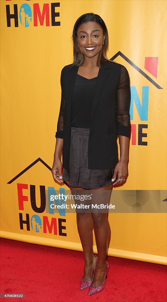 "Fun Home" Broadway Opening Night - Arrivals & Curtain Call