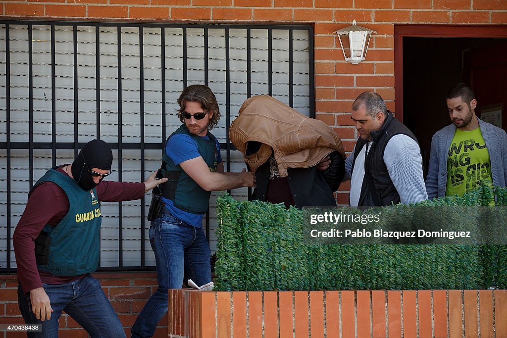 Spanish Security Forces Search For A Missing Argentinian Woman In Madrid