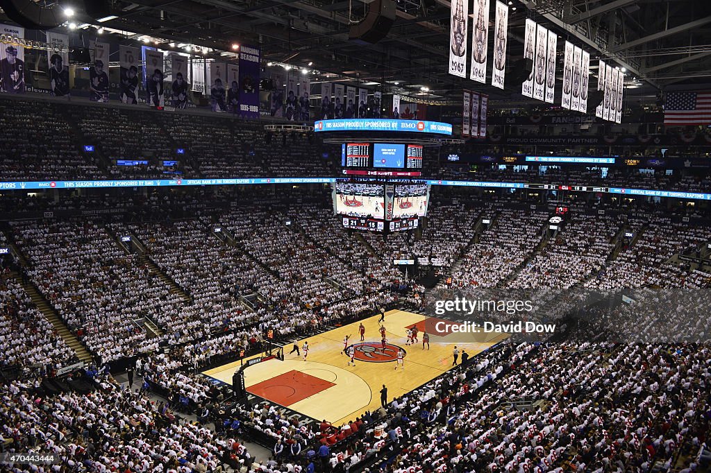 Washington Wizards v Toronto Raptors - Game One