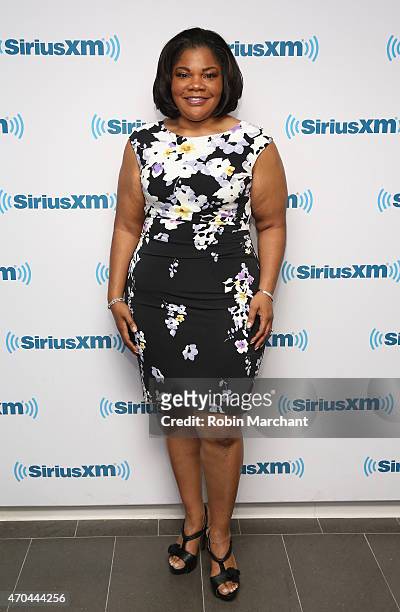 Mo'Nique visits at SiriusXM Studios on April 20, 2015 in New York City.