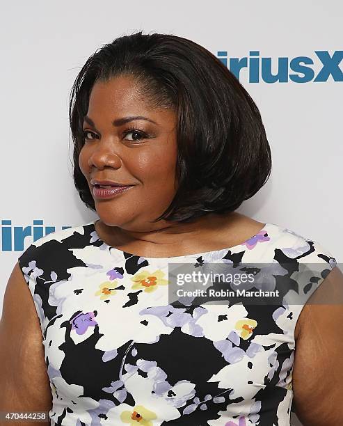 Mo'Nique visits at SiriusXM Studios on April 20, 2015 in New York City.