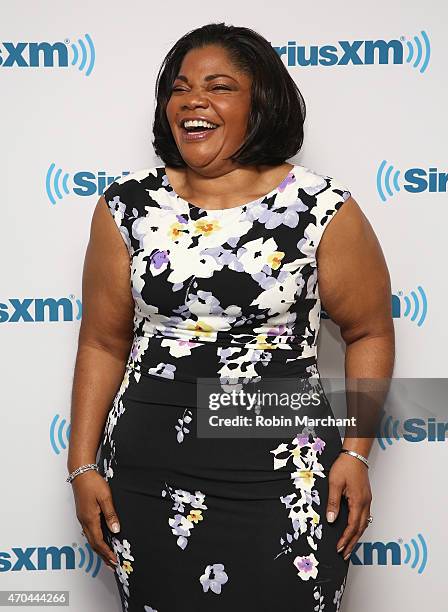 Mo'Nique visits at SiriusXM Studios on April 20, 2015 in New York City.