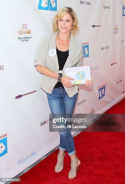 Actress Julie Bowen attends Milk + Bookies 6th Annual Story Time Celebration on April 19, 2015 in Los Angeles, California.