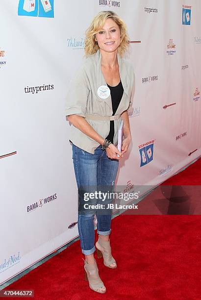 Actress Julie Bowen attends Milk + Bookies 6th Annual Story Time Celebration on April 19, 2015 in Los Angeles, California.