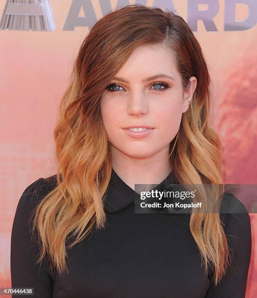 Singer Jamie Sierota of Echosmith arrives at the 2015 iHeartRadio Music Awards at The Shrine Auditorium on March 29, 2015 in Los Angeles, California.