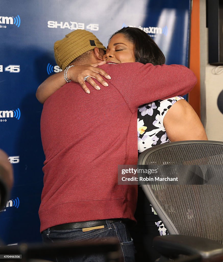 Celebrities Visit SiriusXM Studios - April 20, 2015