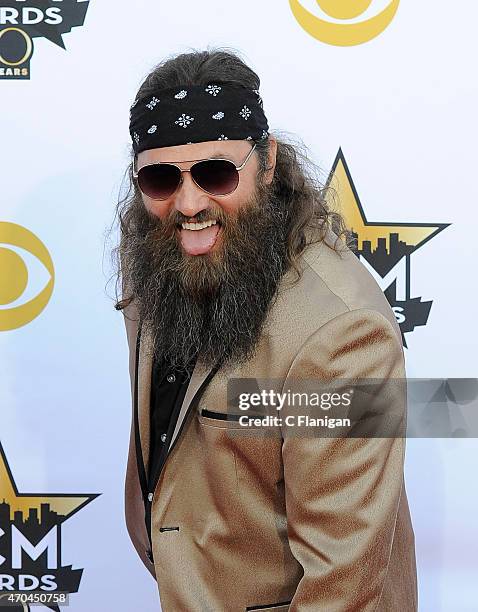 Personality Willie Robertson attends the 50th Academy Of Country Music Awards at AT&T Stadium on April 19, 2015 in Arlington, Texas.