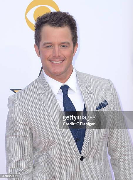 Singer Easton Corbin attends the 50th Academy Of Country Music Awards at AT&T Stadium on April 19, 2015 in Arlington, Texas.