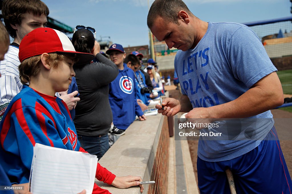 San Diego Padres v Chicago Cubs