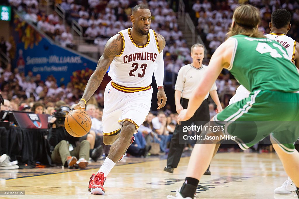 Boston Celtics v Cleveland Cavaliers - Game One