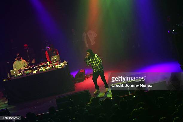 Young Roddy performs at Terminal 5 on April 19, 2015 in New York City.