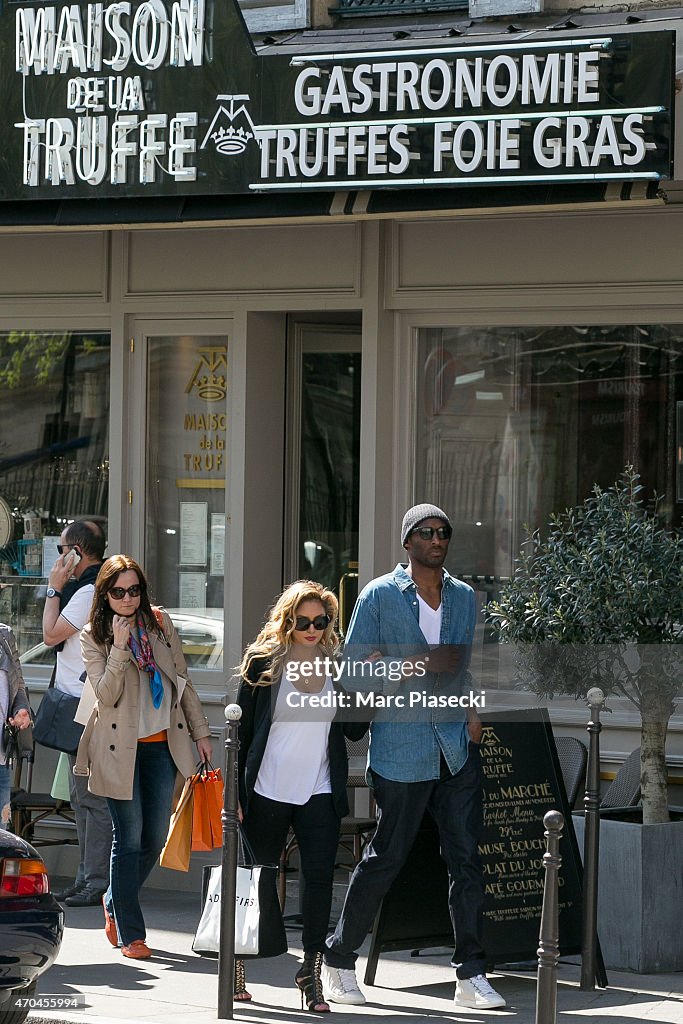 Kobe Bryant Sighting In Paris