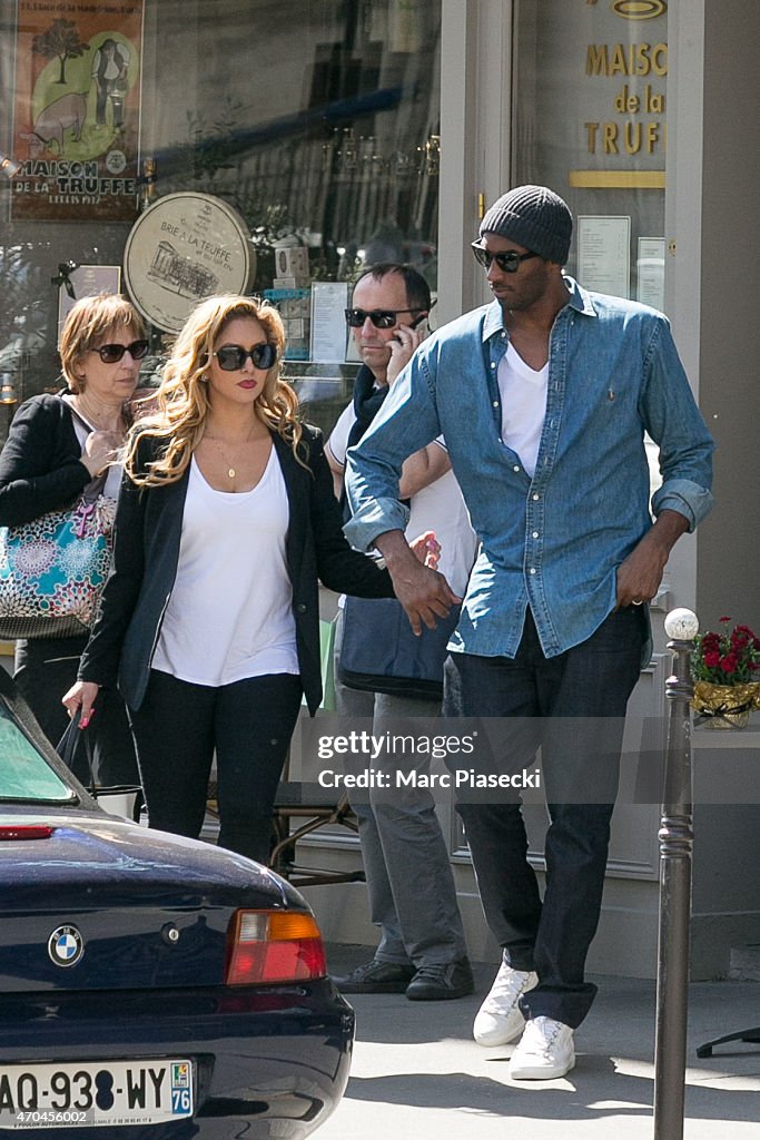 Kobe Bryant Sighting In Paris