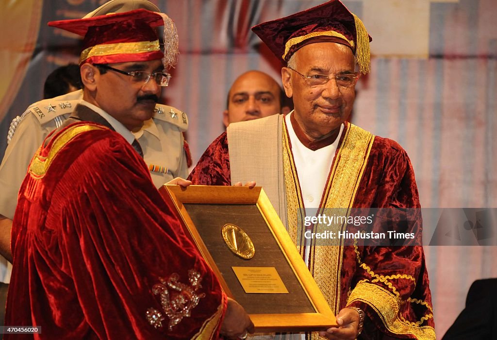 Mauritius President Rajkeswur Purryag At 4th Convocation At Lovely Professional University