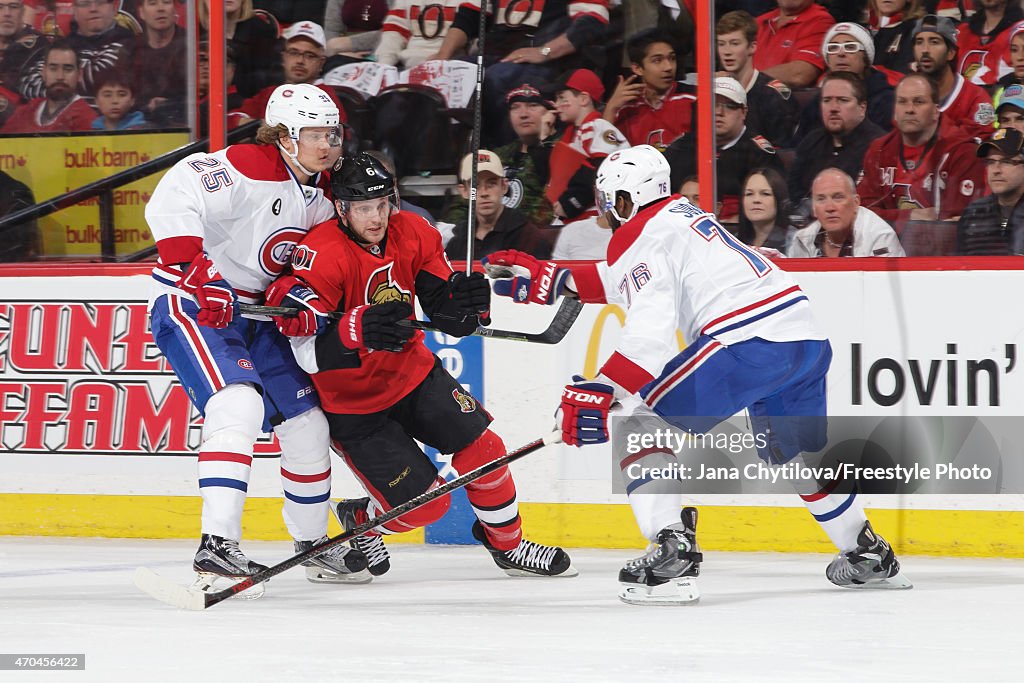 Montreal Canadiens v Ottawa Senators - Game Three