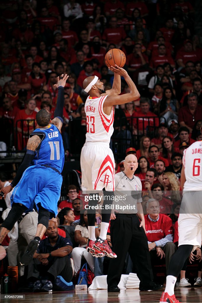 Dallas Mavericks v Houston Rockets - Game One