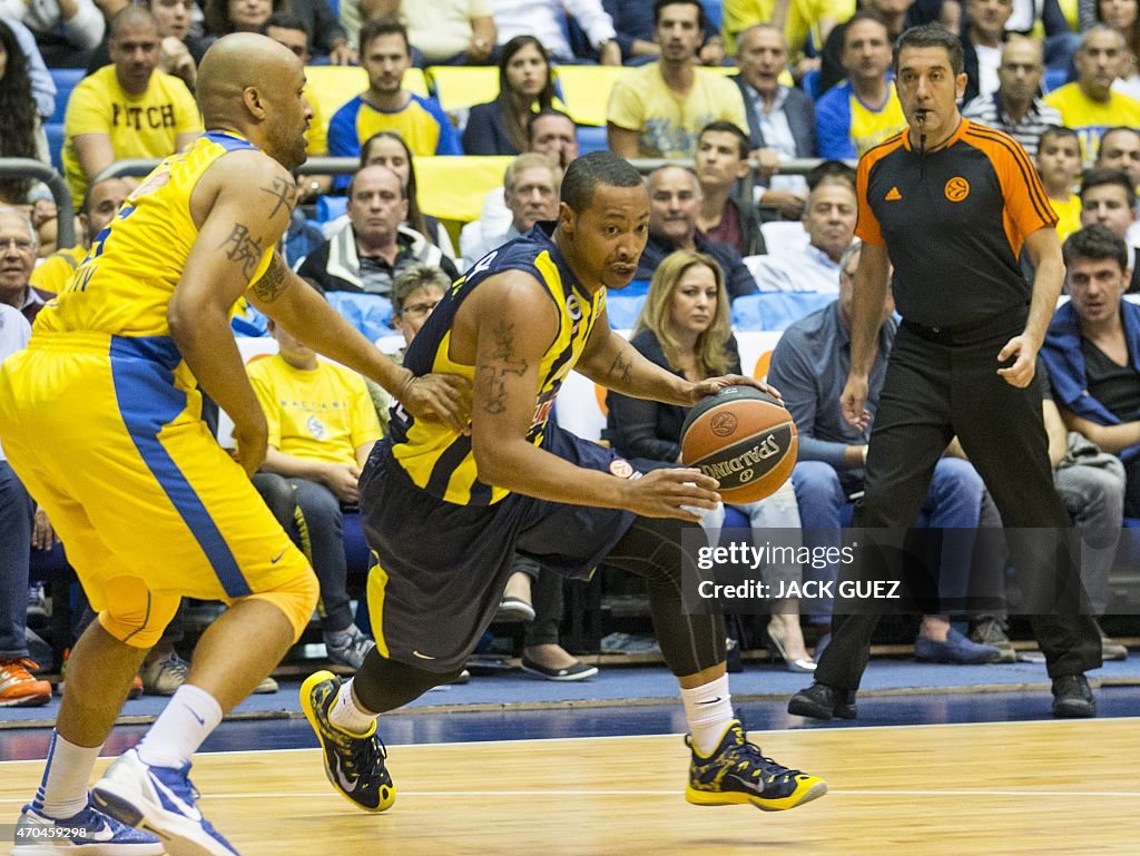 BASKET-EURL-MACCABI TLV-FENERBAHCE ULKER ISTANBUL