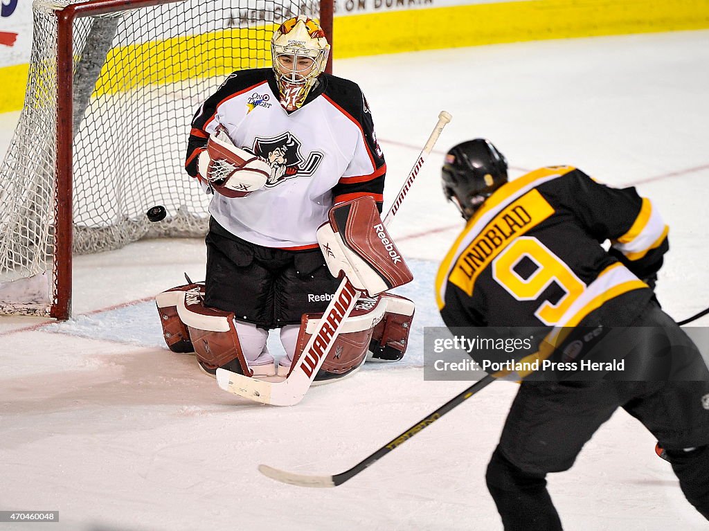 Portland Pirates host the Providence Bruins in AHL playoff action