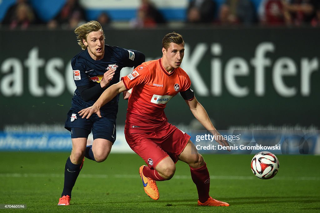 1. FC Kaiserslautern v RB Leipzig - 2. Bundesliga