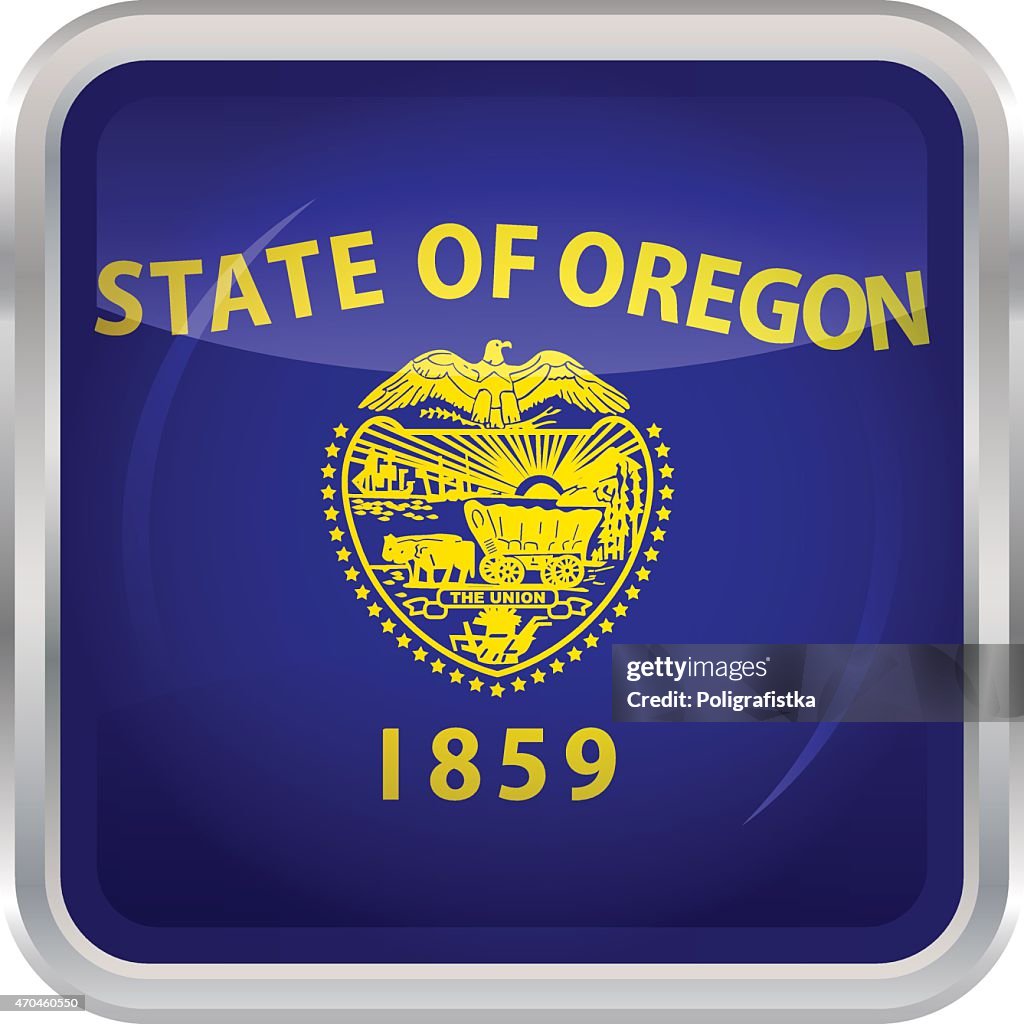 Flag of Oregon - obverse