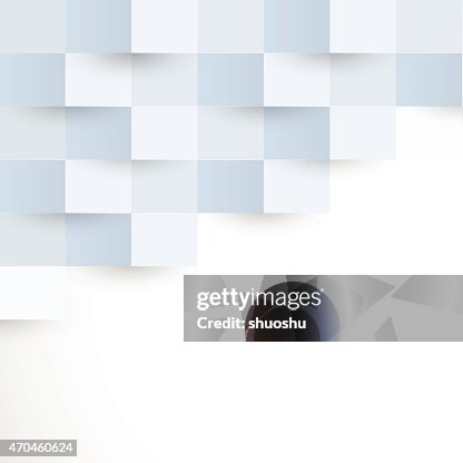 Abstract Blue Rectangle Pattern Background High-Res Vector Graphic ...
