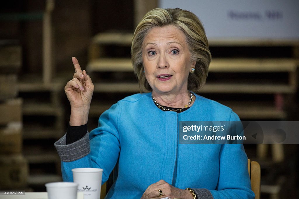 Hillary Clinton Begins New Hampshire Election Campaign