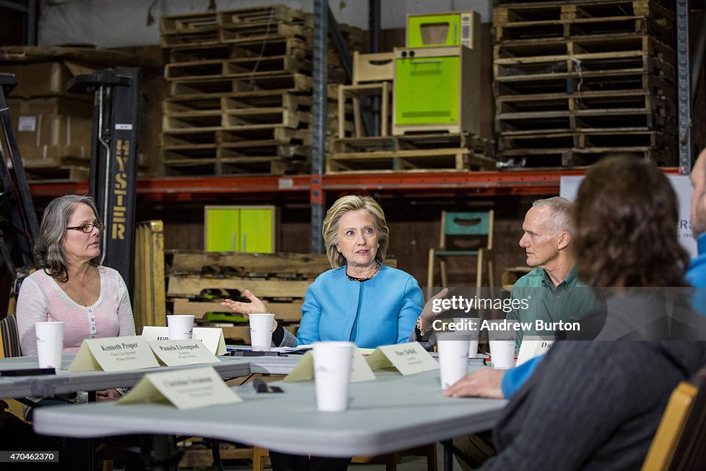 Hillary Clinton Begins New Hampshire Election Campaign