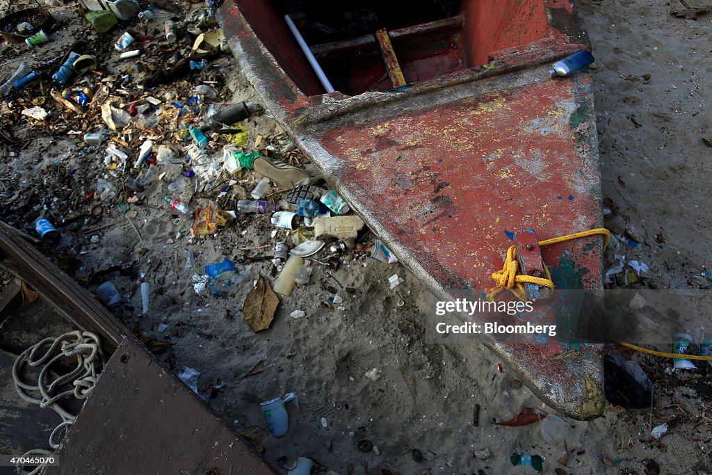 Rio Races to Clean Up Sea of Trash Before the Olympics