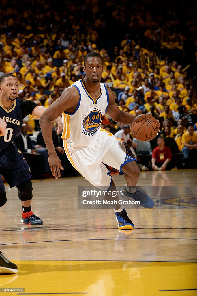 New Orleans Pelicans v Golden State Warriors - Game One