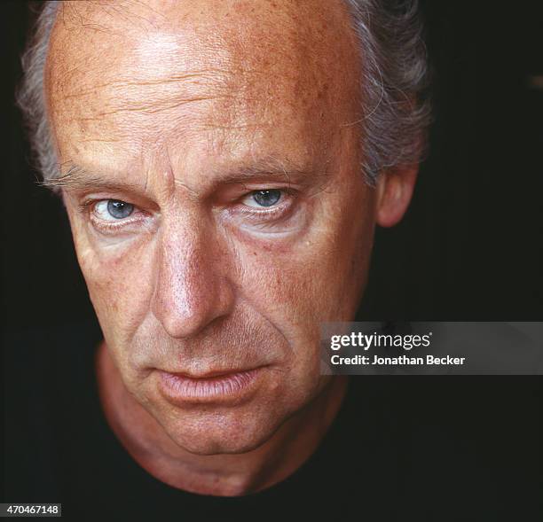 Poet Eduardo Galeano is photographed for Town & Country Magazine on January 15, 1992 in Montevideo, Uruguay.