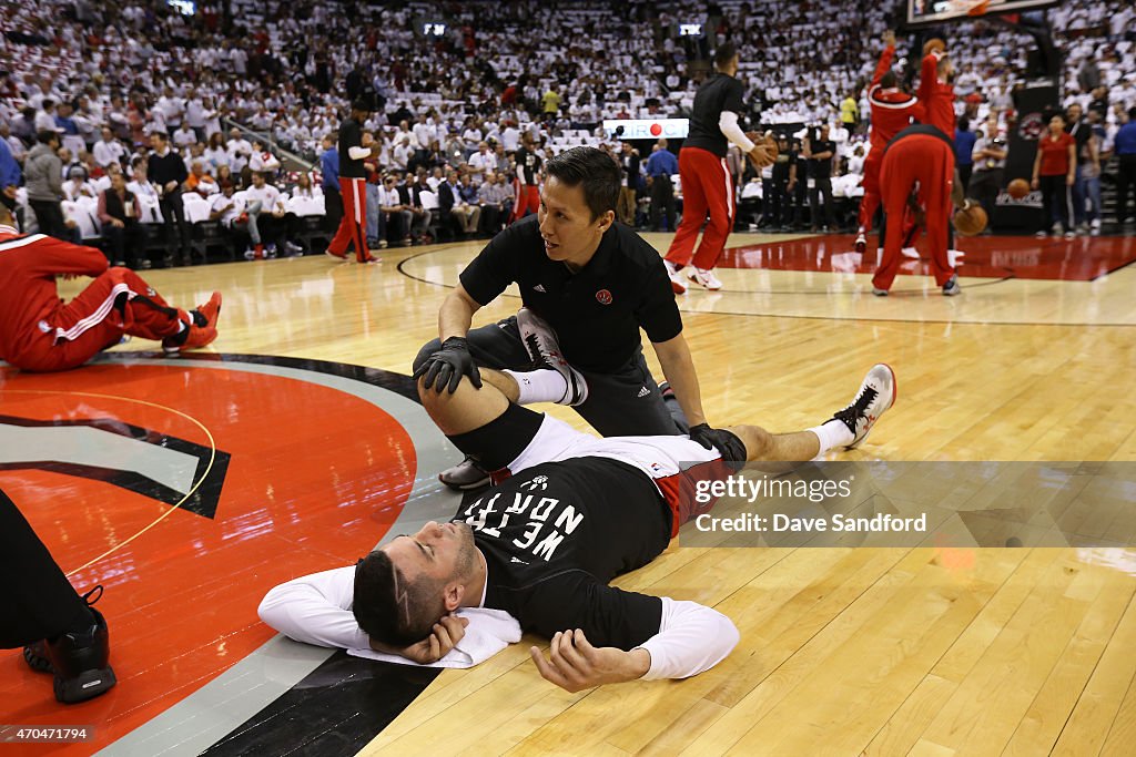 Washington Wizards v Toronto Raptors - Game One