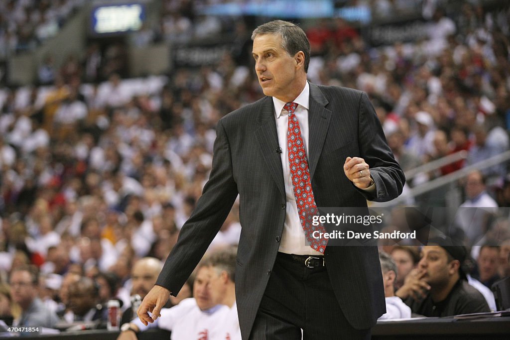 Washington Wizards v Toronto Raptors - Game One