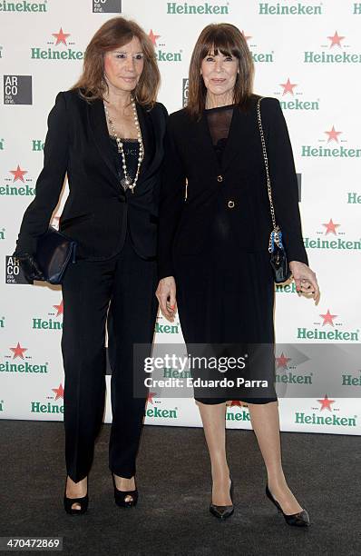 Paquita Torres attends ARCOMadrid opening party photocall at Fernan Nunez palace on February 19, 2014 in Madrid, Spain.