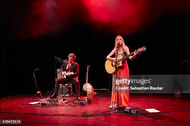 Heather Nova performs at Admiralspalast on April 20, 2015 in Berlin, Germany.