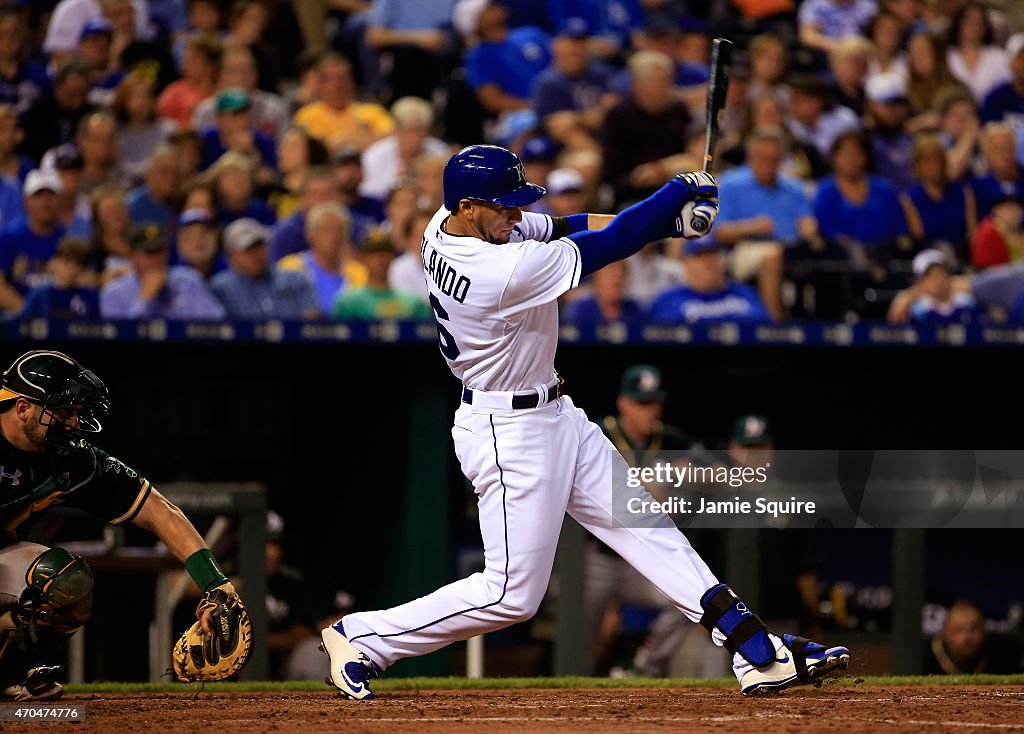 Oakland Athletics v Kansas City Royals