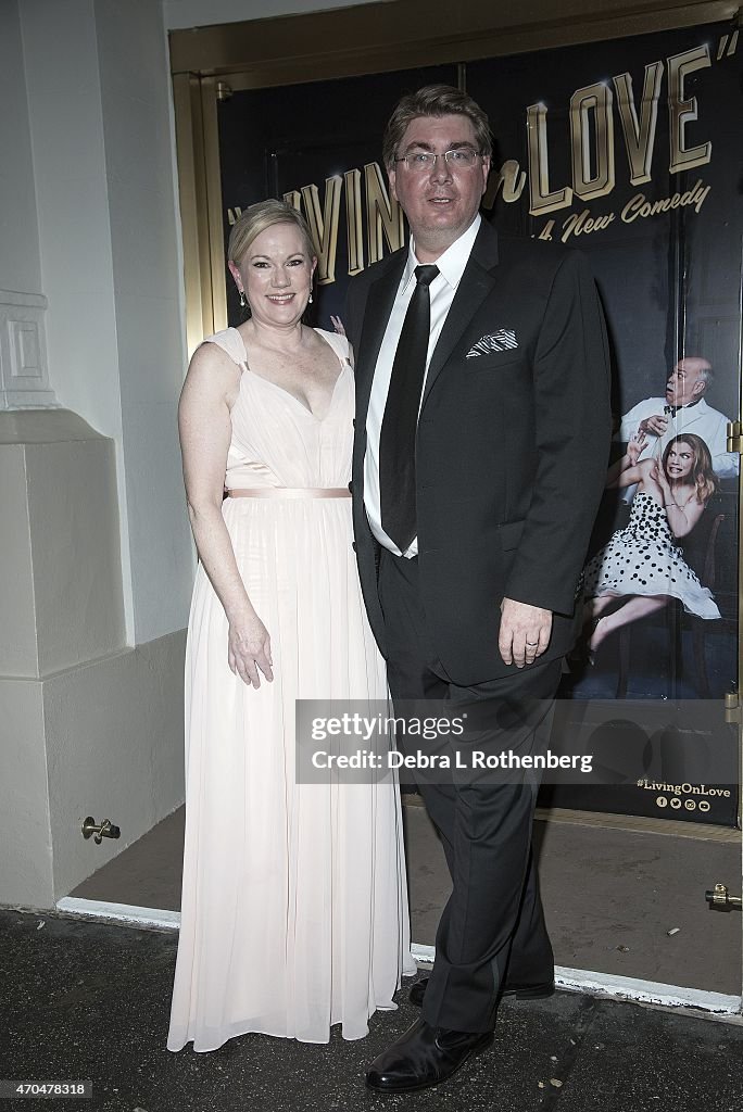 "Living On Love" Opening Night - Arrivals & Curtain Call