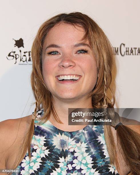 Actress Lenay Dunn attends the listening party for Jason Derulo's "Everything Is 4" at The Argyle on April 15, 2015 in Hollywood, California.