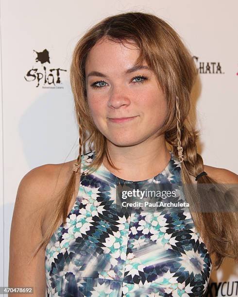 Actress Lenay Dunn attends the listening party for Jason Derulo's "Everything Is 4" at The Argyle on April 15, 2015 in Hollywood, California.