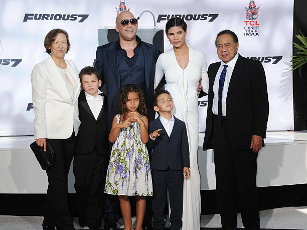 Vin Diesel Hand/Footprint Ceremony At TCL Chinese Theatre IMAX