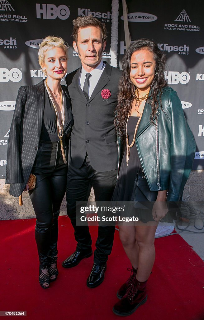 30th Annual Rock And Roll Hall Of Fame Induction Ceremony - Arrivals