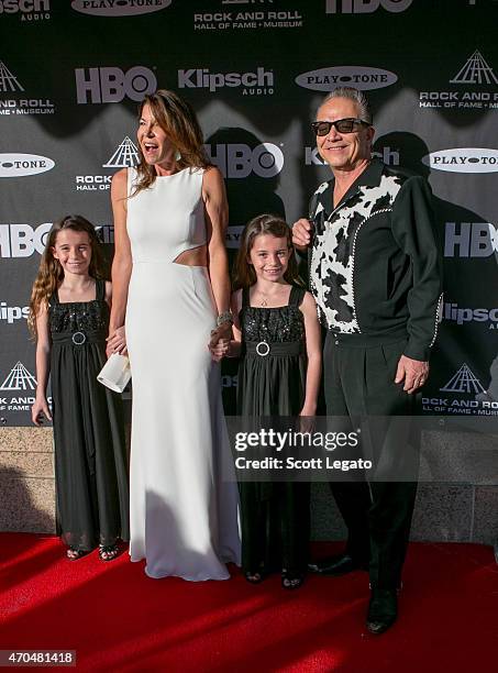 Jimmie Vaughan attends the 30th Annual Rock And Roll Hall Of Fame Induction Ceremony at Public Hall on April 18, 2015 in Cleveland, Ohio.