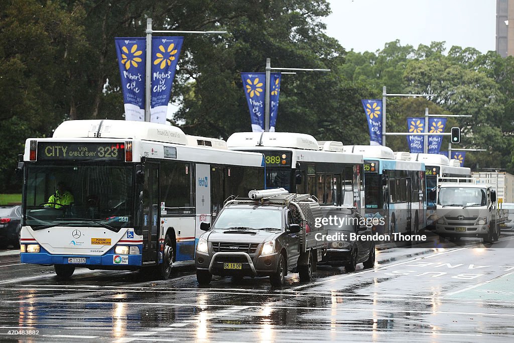 Damaging Winds And Heavy Rain Hit Sydney