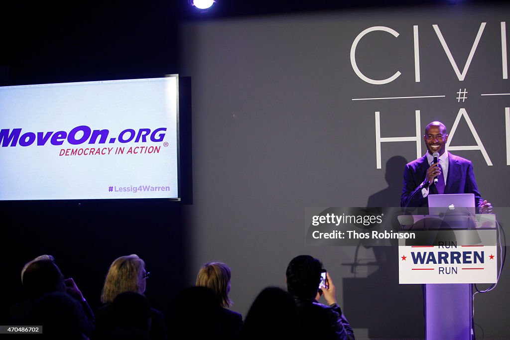 Lawrence Lessig Speech On Sen. Elizabeth Warren In 2016