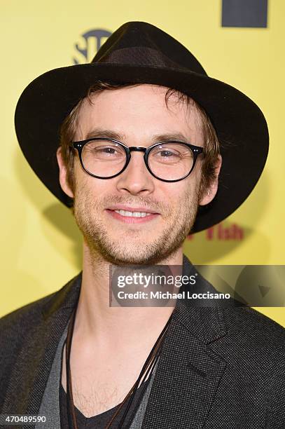 Actor Tobias Segal attends the premiere of the SHOWTIME original comedy series HAPPYish on April 20, 2015 in New York City. Following the...