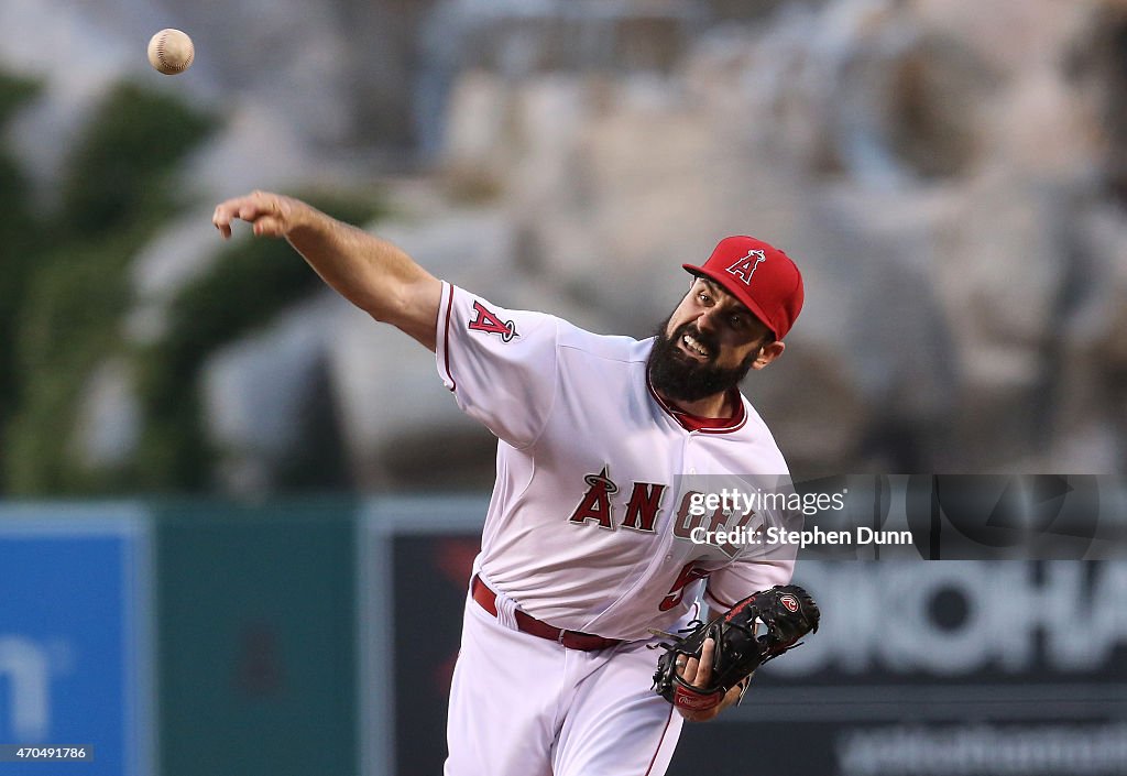 Oakland Athletics v Los Angeles Angels of Anaheim