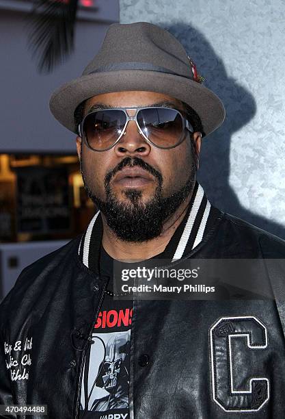 Ice Cube surprises fans at AMC Universal CityWalk Theatres on 4/20 in celebration of the 20th Anniversary re-release of "Friday," presented by Fathom...