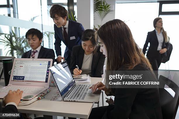 Student Using Computer Iconic 92 Glion Stock Photos, High-Res Pictures, and Images - Getty Images
