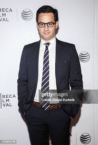 Gil Ozeri attends the 2015 Tribeca Film Festival - World Premiere Narrative: "Slow Learners" at Regal Battery Park 11 on April 20, 2015 in New York...