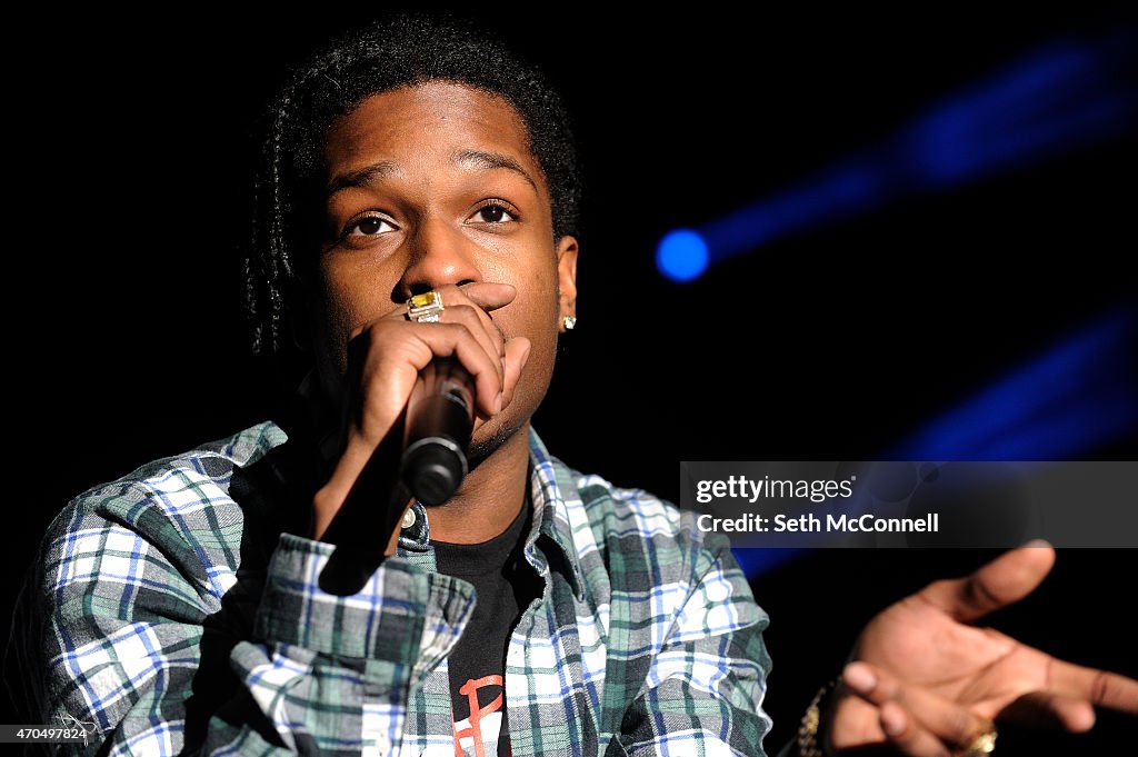 A$AP Rocky Performs in Denver